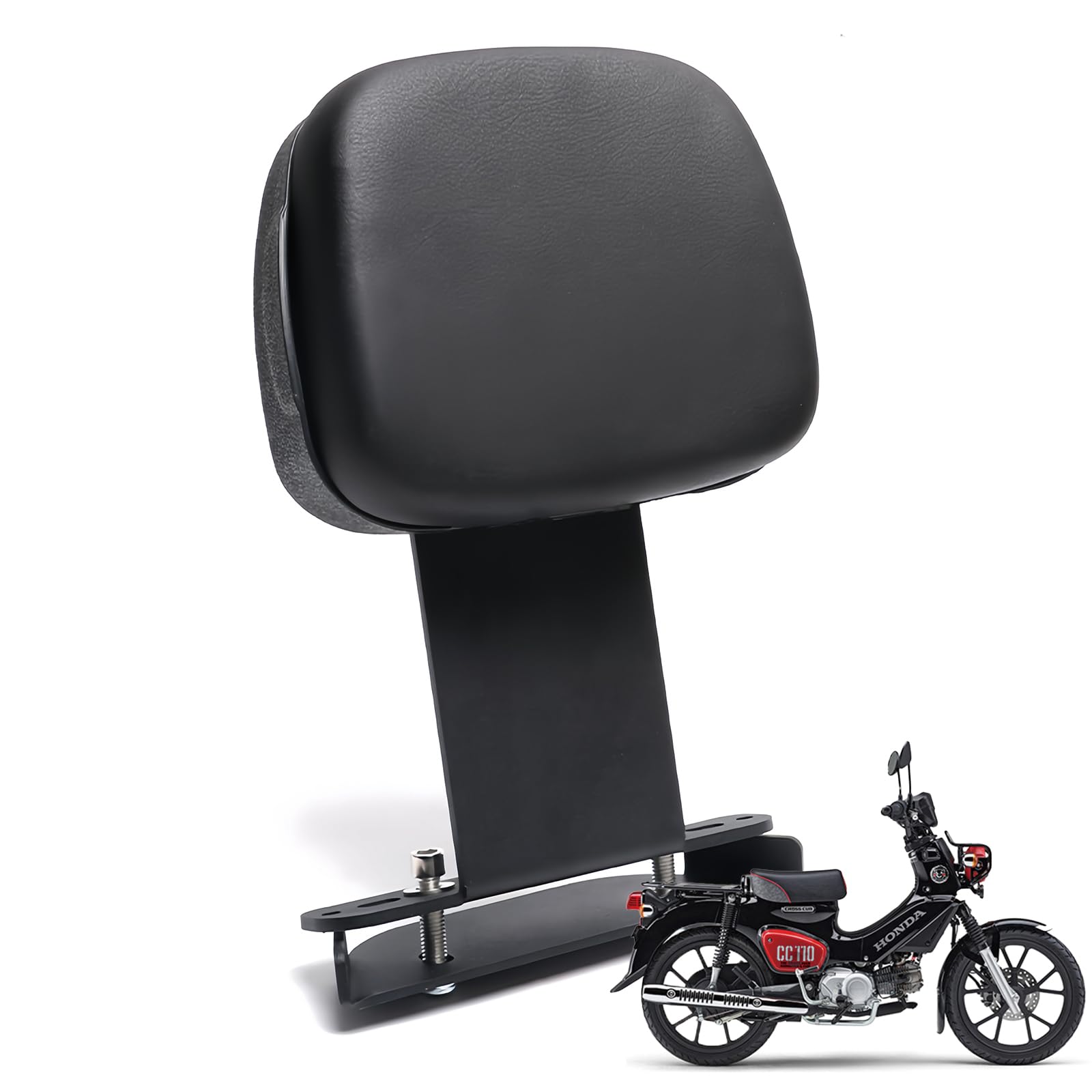 HONDA WirusWin バックレスト付きシート 本体スーパーカブカスタム