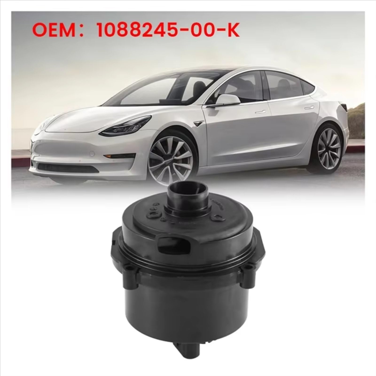 Compatible Con Tesla Para Model Y Para Model 3 1088245-00-K Bomba De Agua Electrónica Bomba De Agua Auxiliar