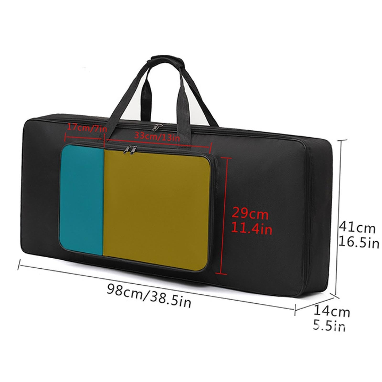 Funda protectora impermeable para piano de 61 teclas, solución de almacenamiento completa y práctica para teclados electrónicos, funda impermeable,