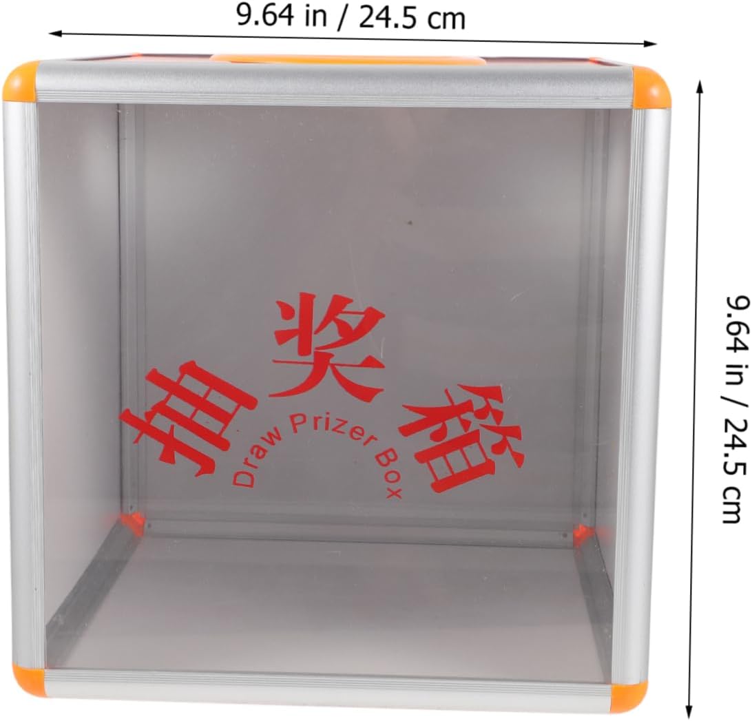 Alipis Multi-function Raffle Box Party Ballot Box Sturdy Holder Perfect for Donations and Games