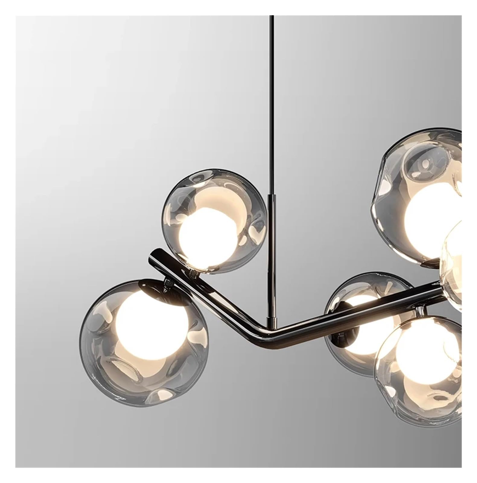 Nowoczesna lampa wisząca LED do dekoracji wnętrz, oprawy oświetleniowe do salonu i jadalni, unikalny styl.