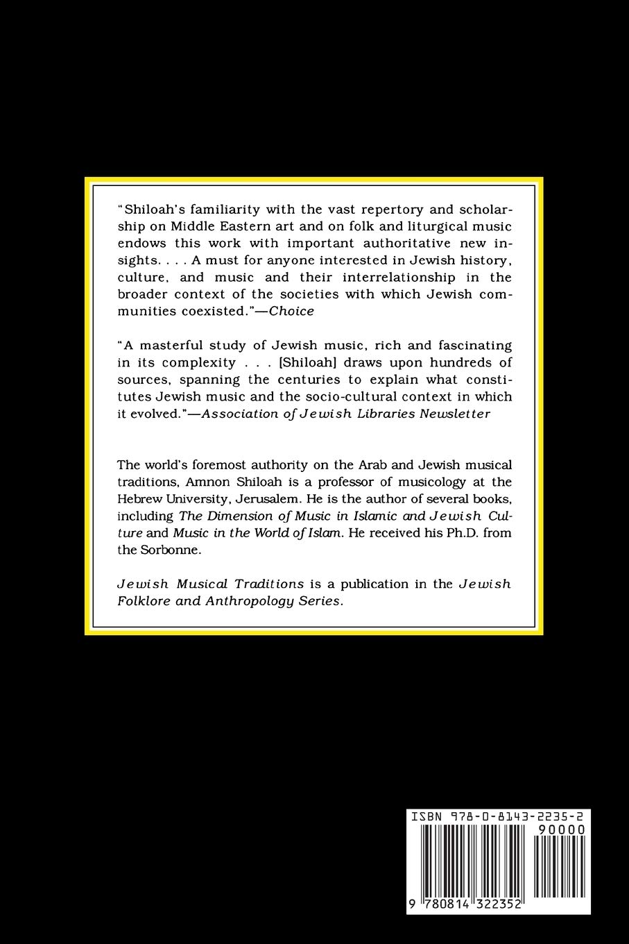 Jewish Musical Traditions (Revised) (Raphael Patai Series in Jewish Folklore and Anthropology)