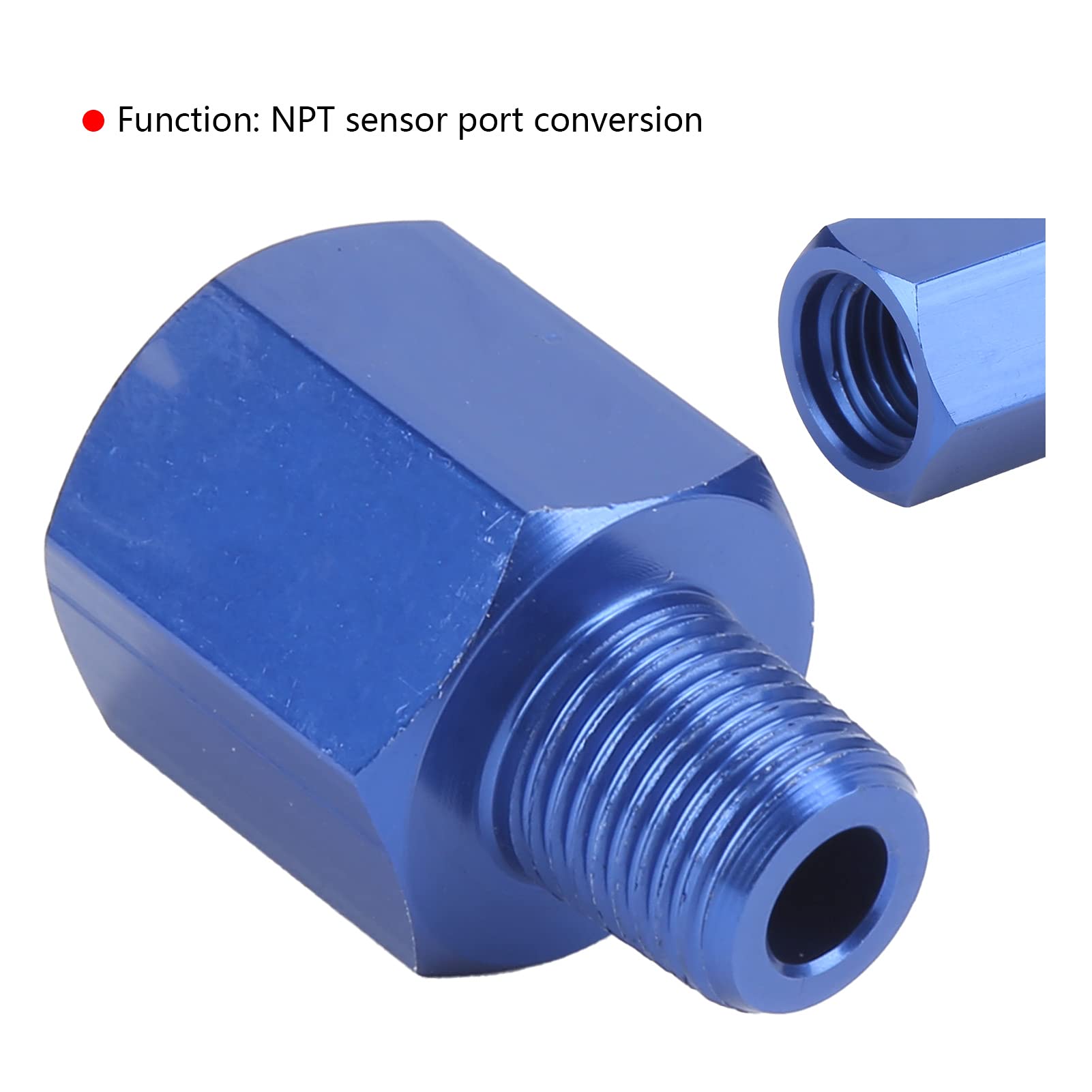 Adapter męski M12 żeński na 1/8 NPT, złącze M12x1,25 Odporność na olej dla Auto