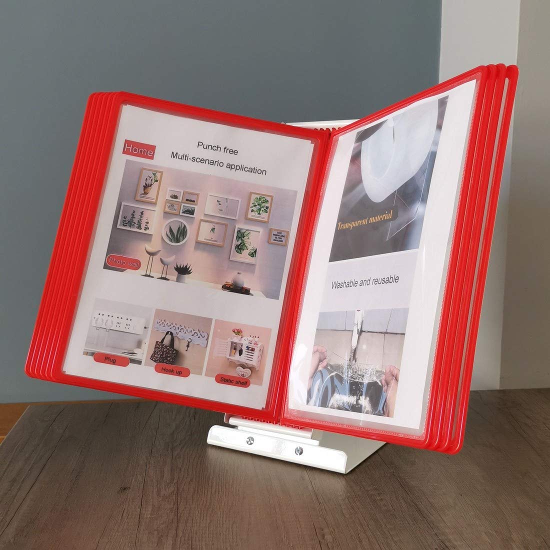Leviatan Support de Panneau d'affichage en Métal pour Bureau