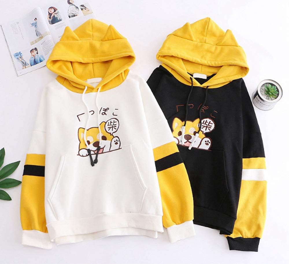 CRB Fashion Womens Teens Animal Anime Cosplay Cartoon Sweatshirt Shirt Hoodie Hoody Top Jumper Sweater - Image 5