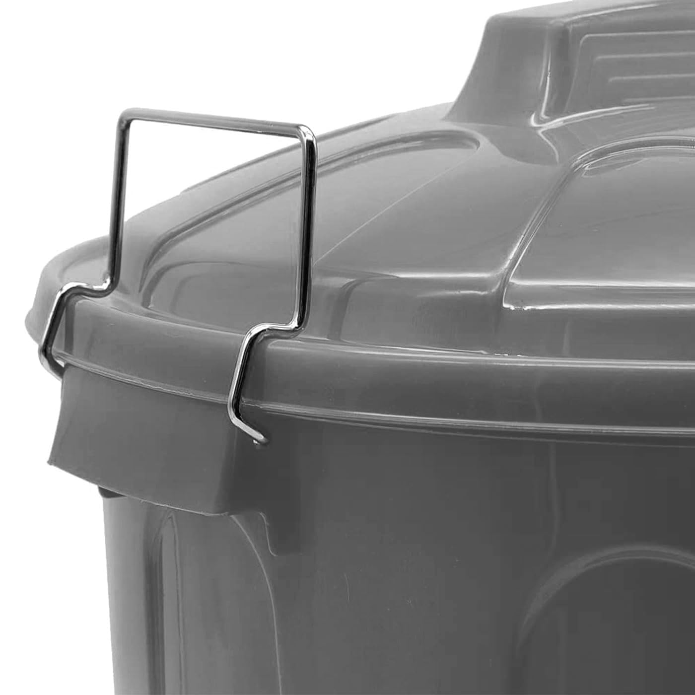 Cestino Portarifiuti In Legno Per Esterno - Ideale Per Giardini, Parchi, Pattumiera Da Esterno - Foto 3