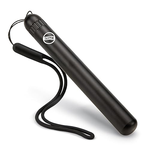 Tubo de almacenamiento de metal para cigarrillos, rojo, se adapta a conos de tamaño King y 1-14, contiene olores, impermeable, minimalista y