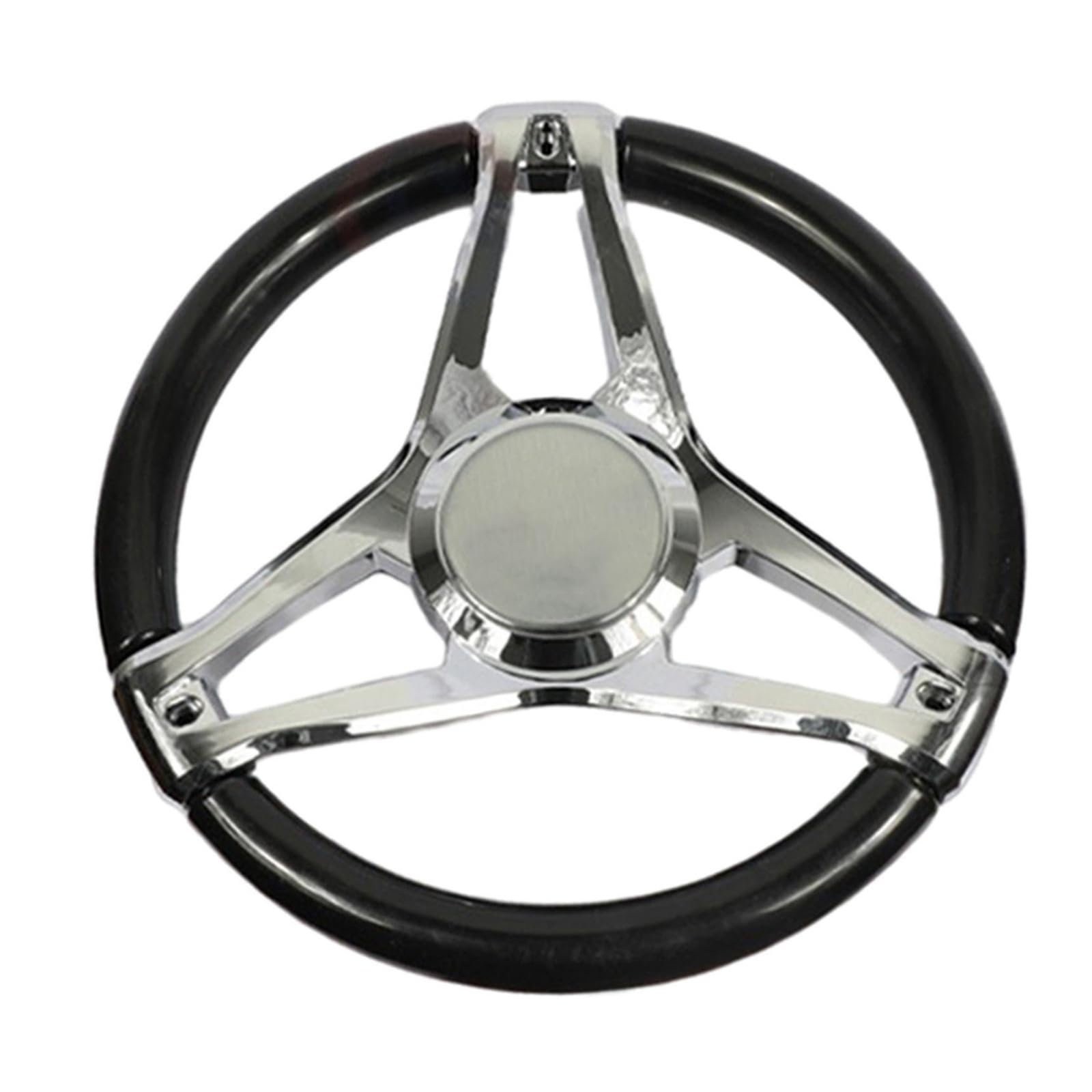 ZGYDNM Ship steering wheel Universal Boat Steering Wheel Weatherproof 3 Spoke Plastic Fit For Vehicles Yacht Speedboat Marine Comfortable