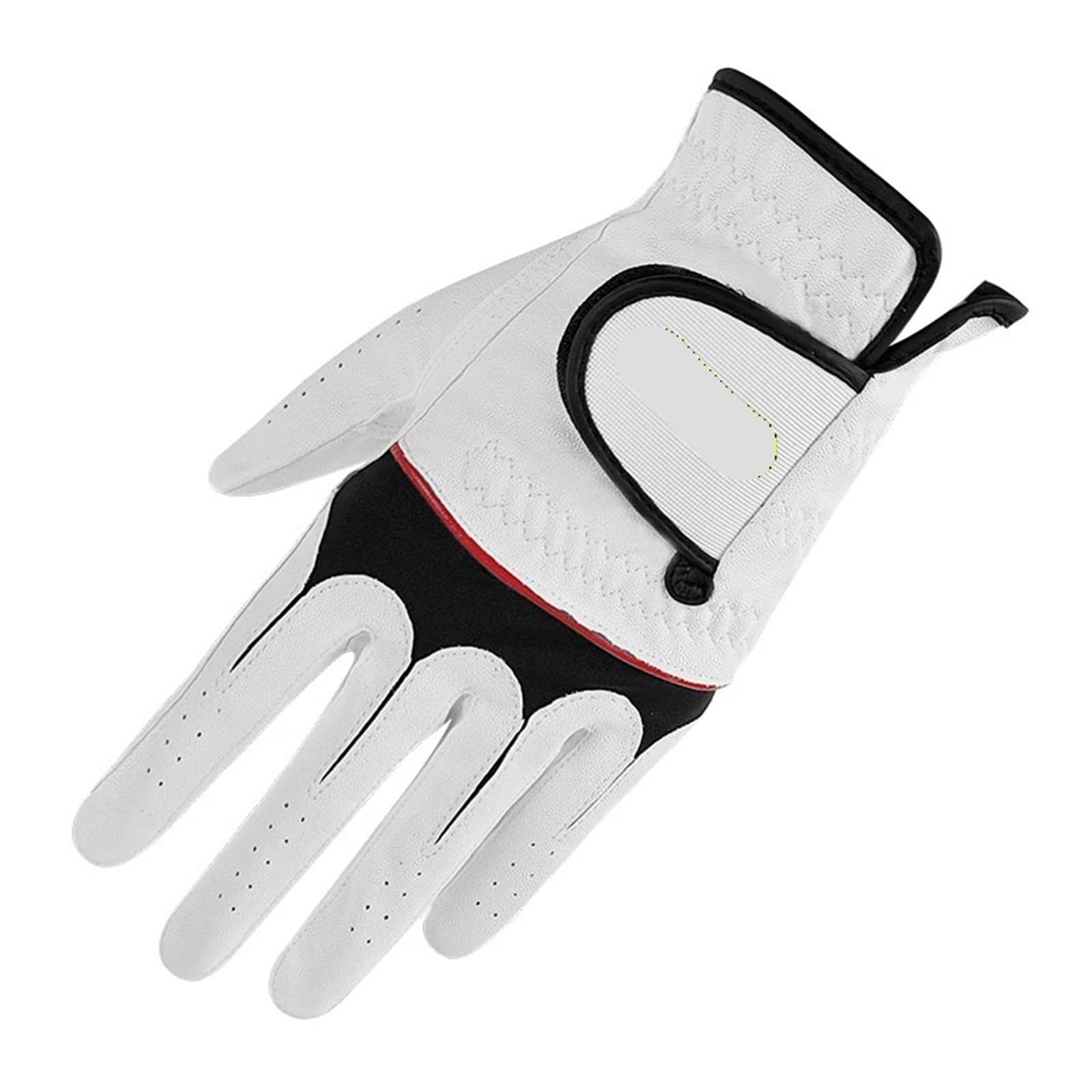 Générique Compatible avec Les Gants de Golf de la Main Gauche des Hommes PU Lycra élastique antidérapant Respirant Conception Confortable