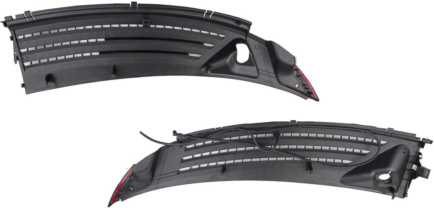 Upgraded Left Right Windshield Window Wiper Cowl Cover Panel for Ford for F150 2004-2008, for Lincoln for Mark LT 2006-2007 15022A68 4L3Z-15022A69