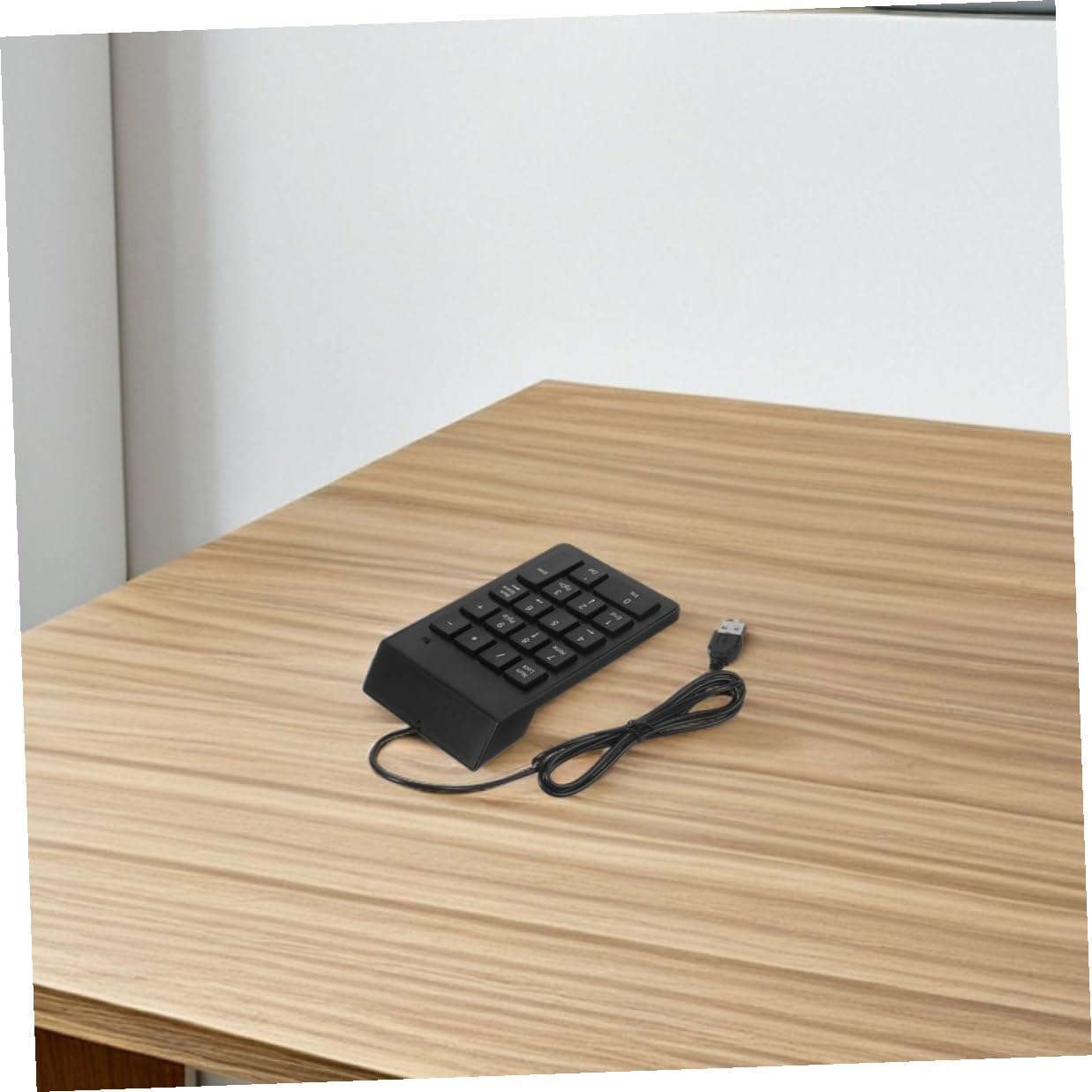 2pcs USB Numeric Keypad 18-Key Compact Number Pad with Wired USB for Financial Accounting and Banking, Portable Computer Number Keypad for Desktop and Laptop Use