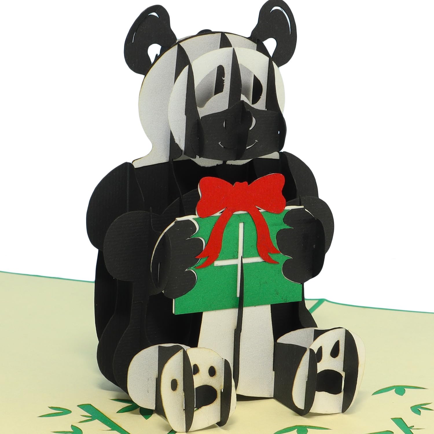 3D Pop-Up Karte Panda – Besondere Geburtstagskarte Mit Reisegutschein-Idee
