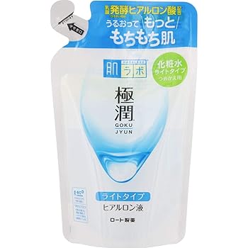 Amazon 肌ラボ 極潤 ヒアルロン酸 化粧水 ライトタイプ ヒアルロン酸3種配合 詰替用 170ml 肌ラボ ビューティー 通販