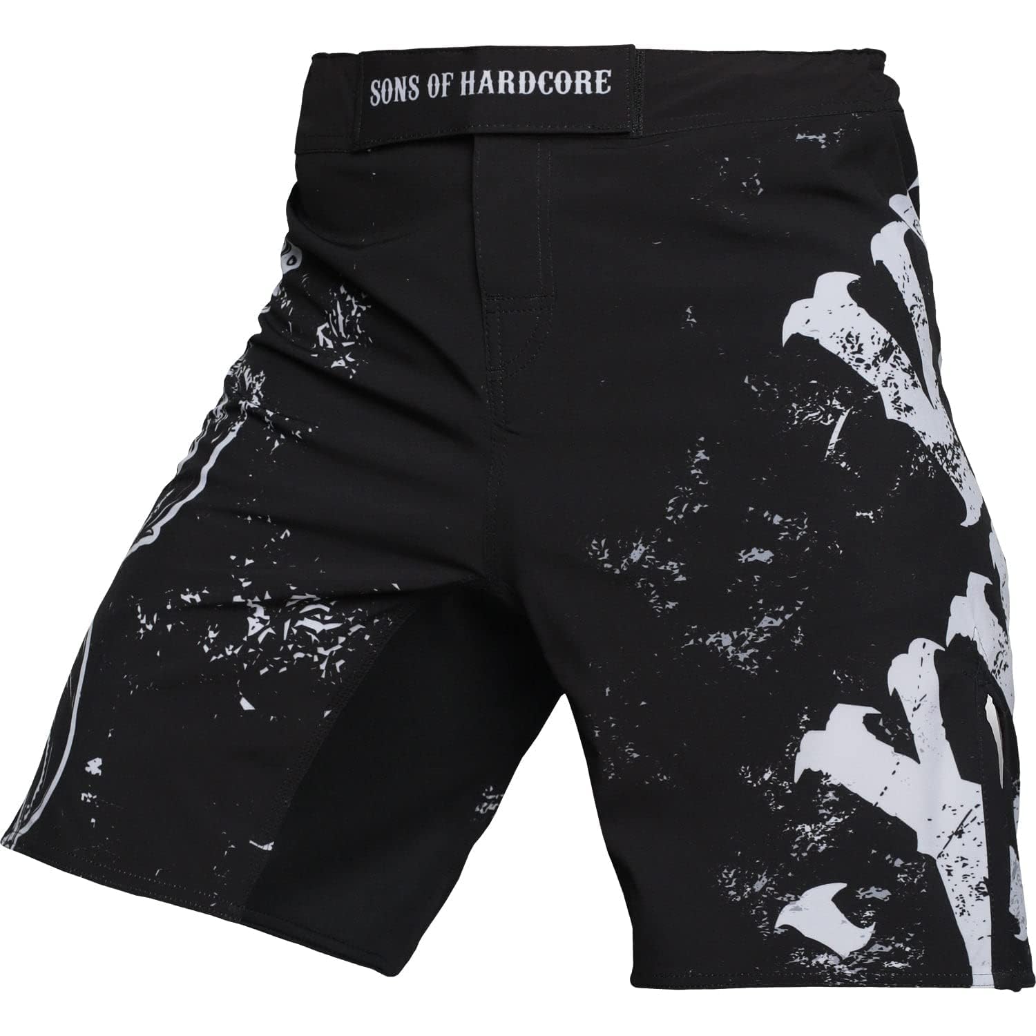 Hardcore Training Fight Shorts Hombre Pantalones Cortos MMA BJJ Boxeo Grappling Fitness No Gi - 4