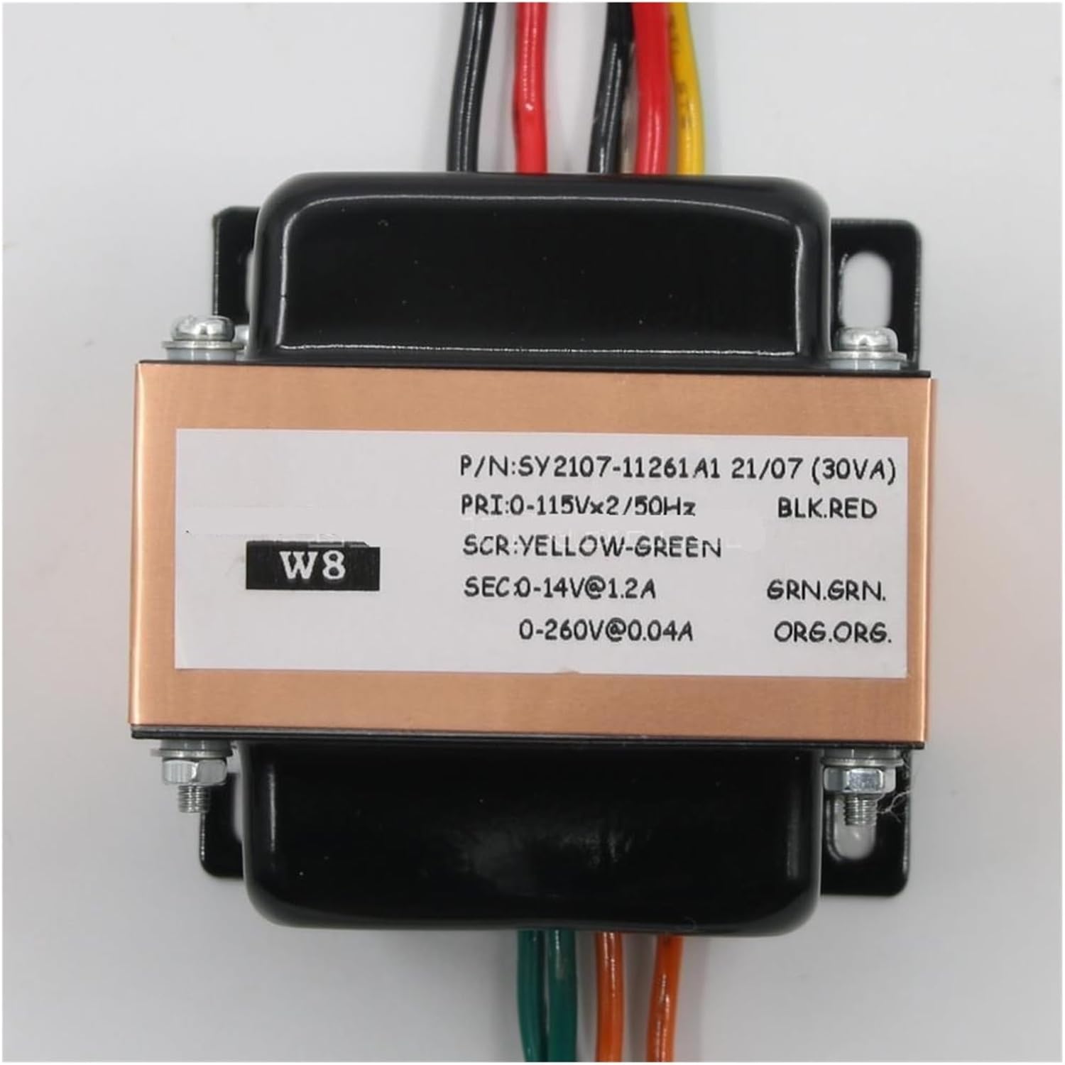 MeLphi 30W Pure Copper EI Audio Transformer 260V+14V Phono preamplifier AC Power Transformer