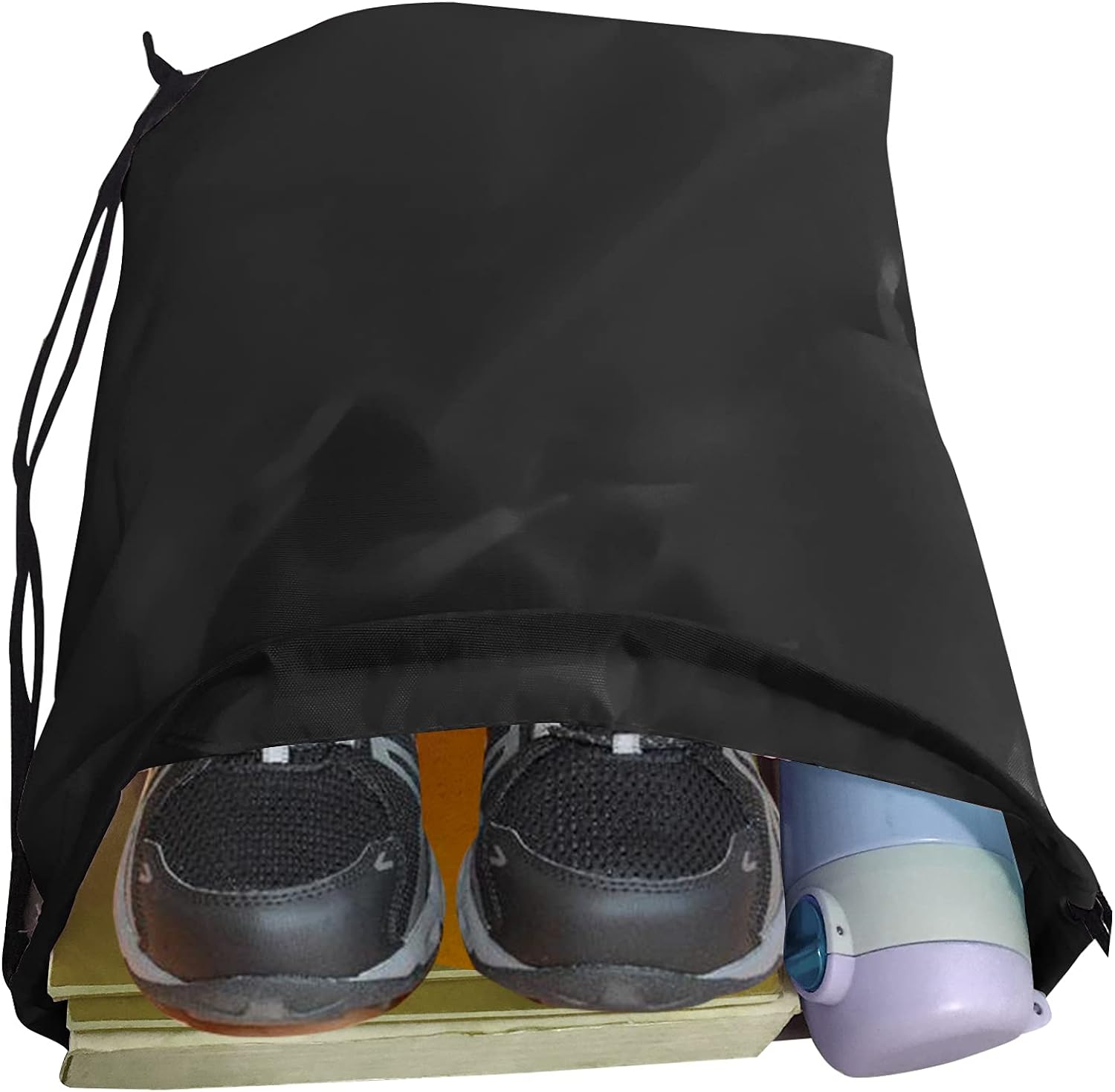  | Grneric Drawstring Backpack Bulk 42 Pcs String Backpack Drawstring Bags Cinch Bag Sackpack for Kid Women Gym (Black) | Drawstring Bags