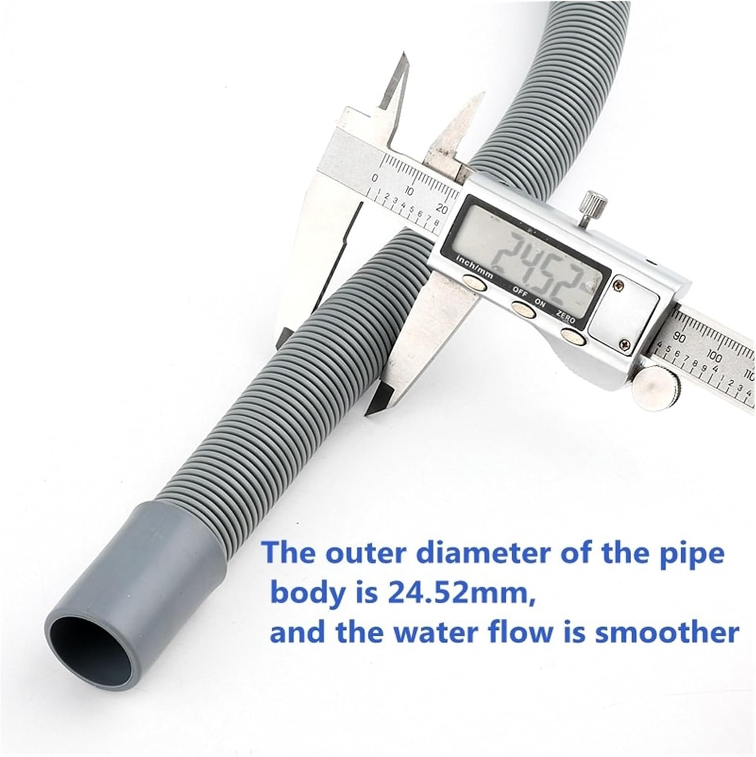 1PC I.D 20/25mm Washing Machine Dishwasher Drain Hose Extension Pipe With Bracket Aquarium Multifunctional Drainage Hose(1 metre)