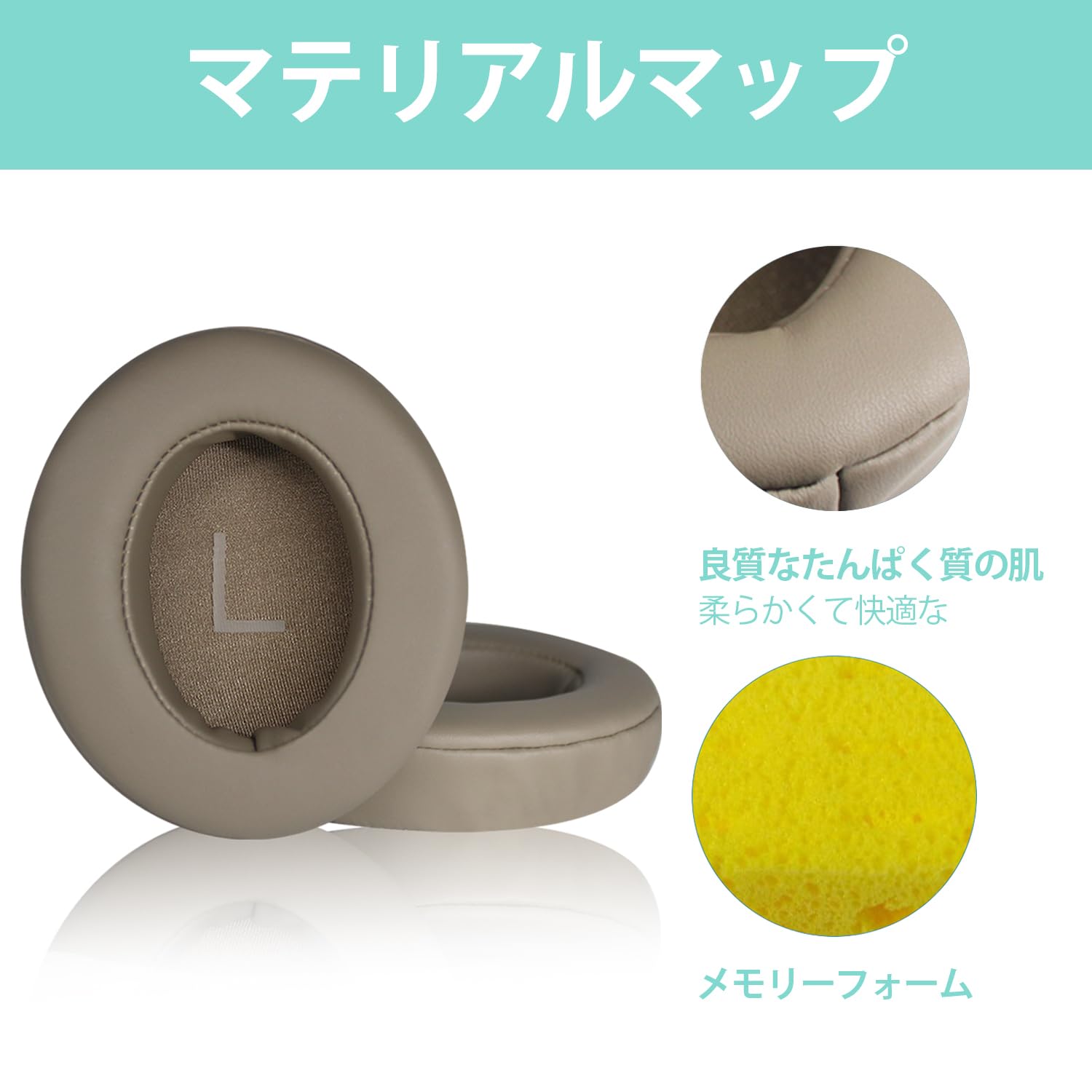 Amazon | Adhiper Momentum 3 イヤーパッドイヤークッション交換用