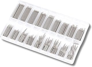 [AquaLoach] ばね棒 パーツ 時計 ベルト ばね棒 18サイズ 8mm-25mm 各15本 270本セット