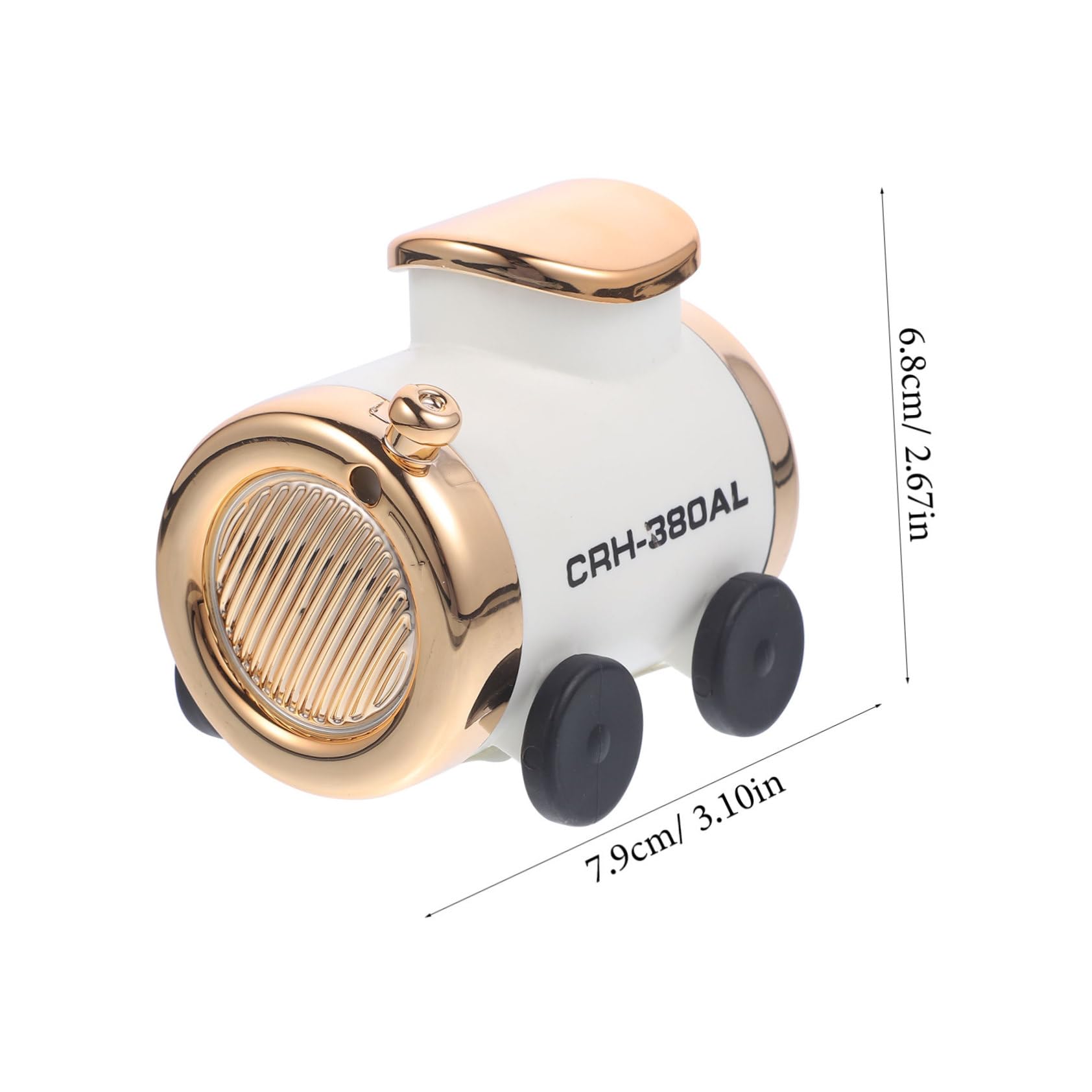 OUNONA Train Shaped Toothpick Storage Box Toothpick Holder Portable Design for Home Outdoor Use