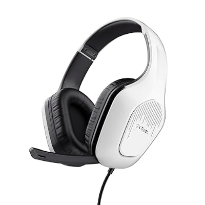 GXTrust Rayne Cascos Gaming Ligeros PC Xbox PS4 PS5 Switch Mobile, Blanco | Ya disponible en tu tienda friki favorita! En mundofriki.es!