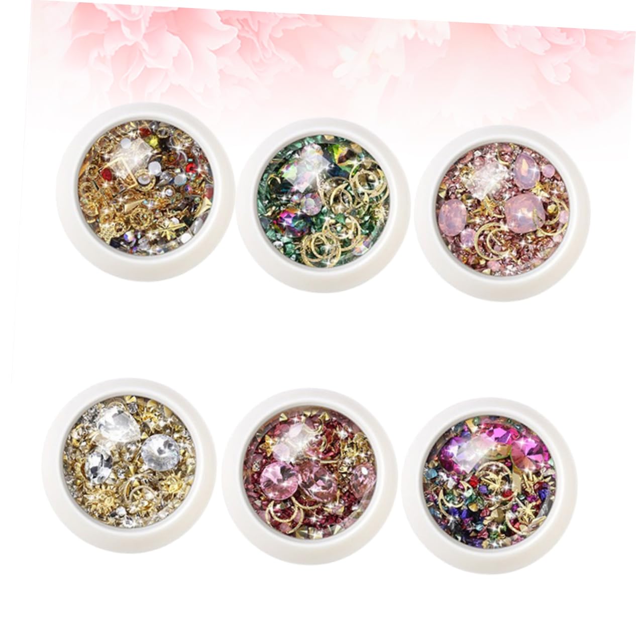 18 Set Accessori per Nail Art con Decorazioni Manicure Te per Unghie Artificiali e Naturali Materiali Leggeri e Resistenti per Donne e Appassionate Unghie