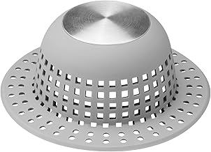 Aluvor Shower Drain Hair Catcher Bathtub Drain Cover Shower Protector for Pop-Up & Regular Drains