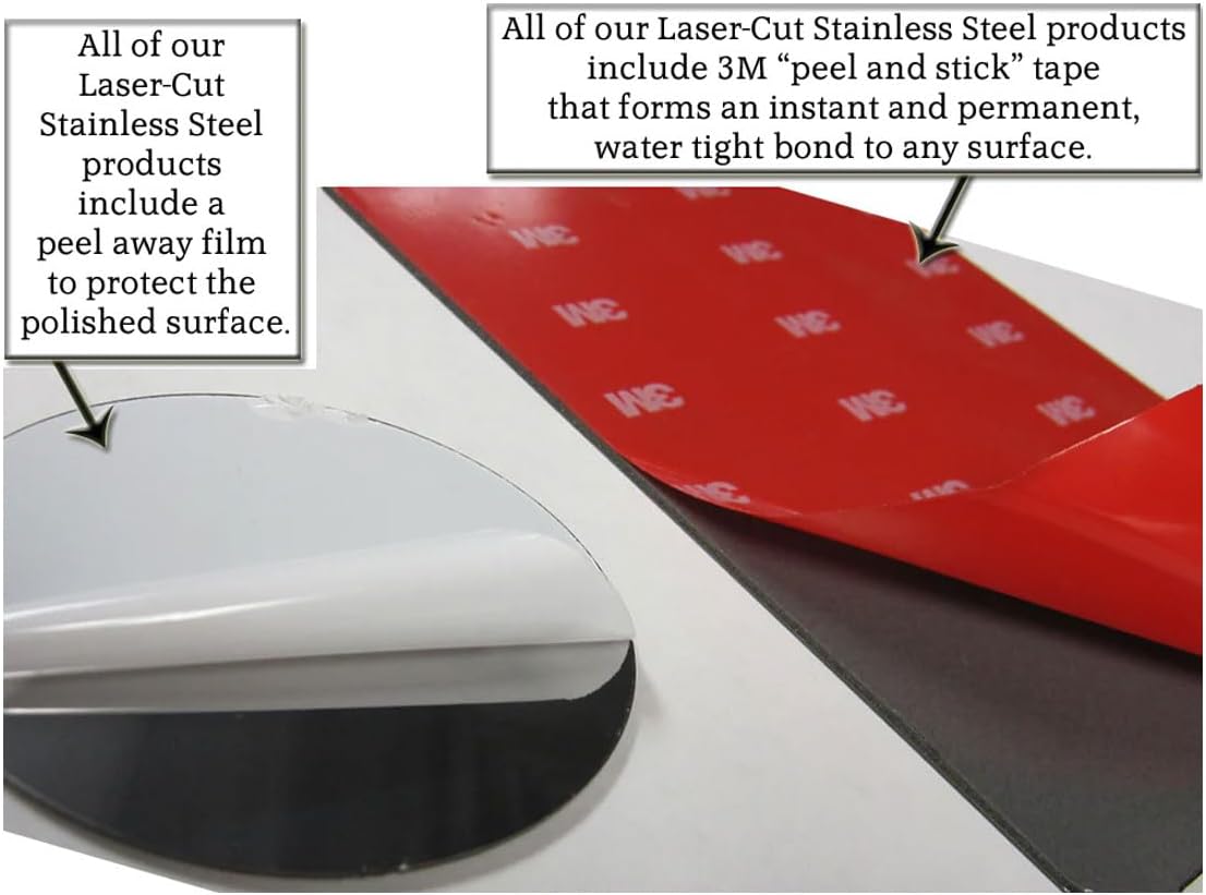 QAA is Compatible with 2009-2016 Lincoln MKS 4 Piece Stainless Pillar Post Trim PP49625