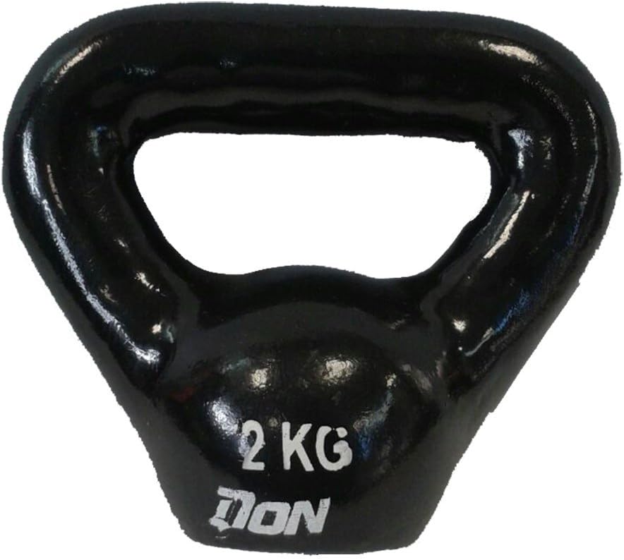 Don New Kettle Bell Cast Iron Black - 2KG