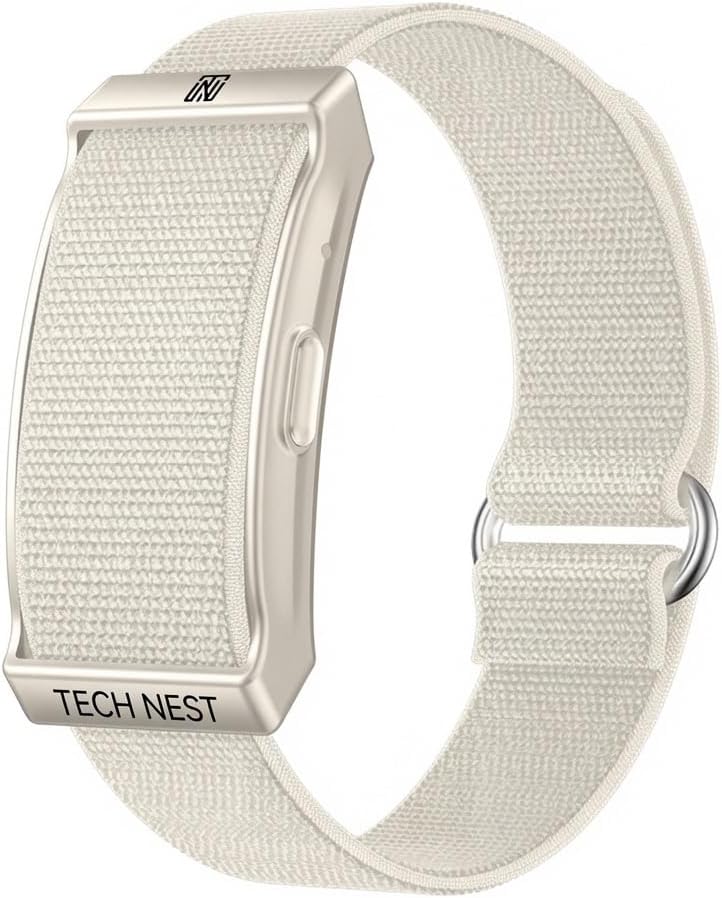 Screenless Health Fitness Tracker for Men Women Activity Watch 24/7 Heart Rate Blood Pressure Sleep HRV Monitor Step Counter Smart Bracelet No Screen Long Battery Life