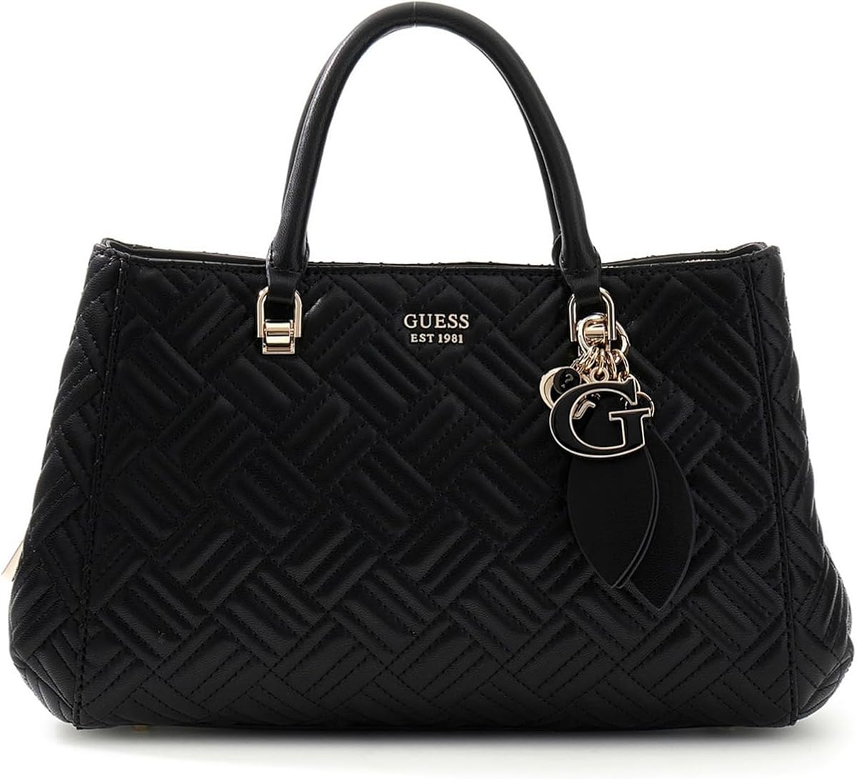 GUESS Bolso satchel Sally con tres compartimentos