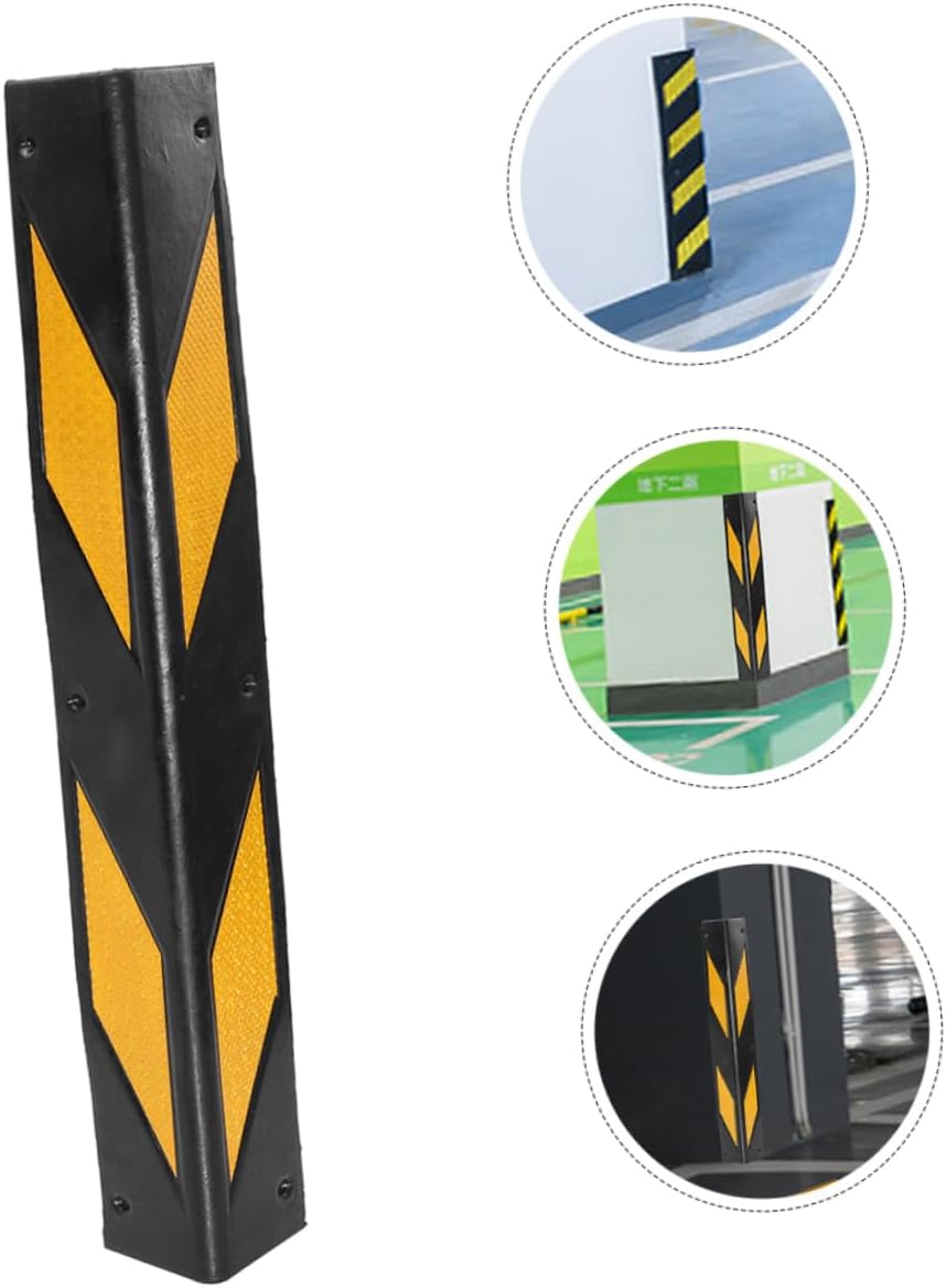 4pcs Wall Bumper Guard Corner Edge Protector Reflective Corner Guards for Wall Protection