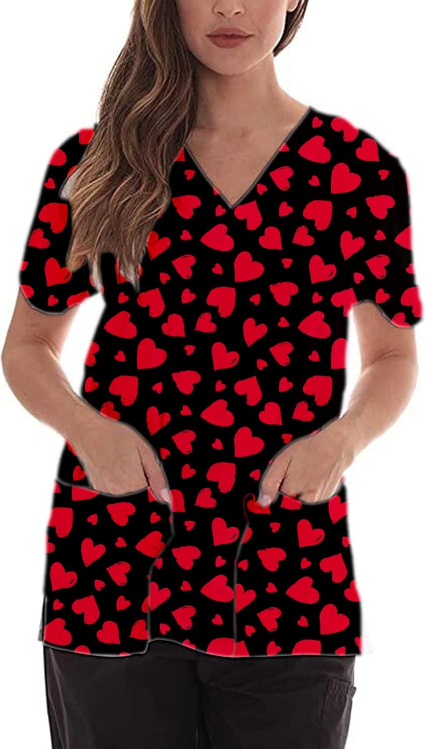 B1サイズ（約73x103cm）】【lh-poster-9358】【フレーム付き】ハロウィーン Halloween パンプキン 最新 イベント  ジャックオーランタン コスプレ 装飾 オレンジ かぼちゃ おばけ こうもり ホラー ポスター インテリア ハロウィン パンプキン ジャックオーランタン 面白い柄 プリントVネックトップ, レッド ハート ブラック, XX-Large