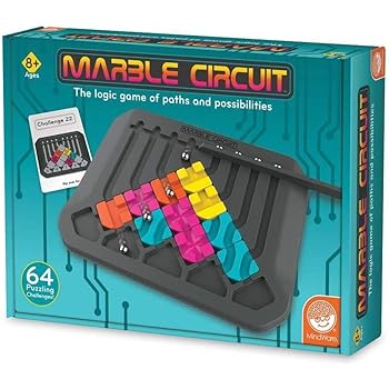 Amazon.com: MindWare Marble Circuit – Logic Game for 1 Player – Great