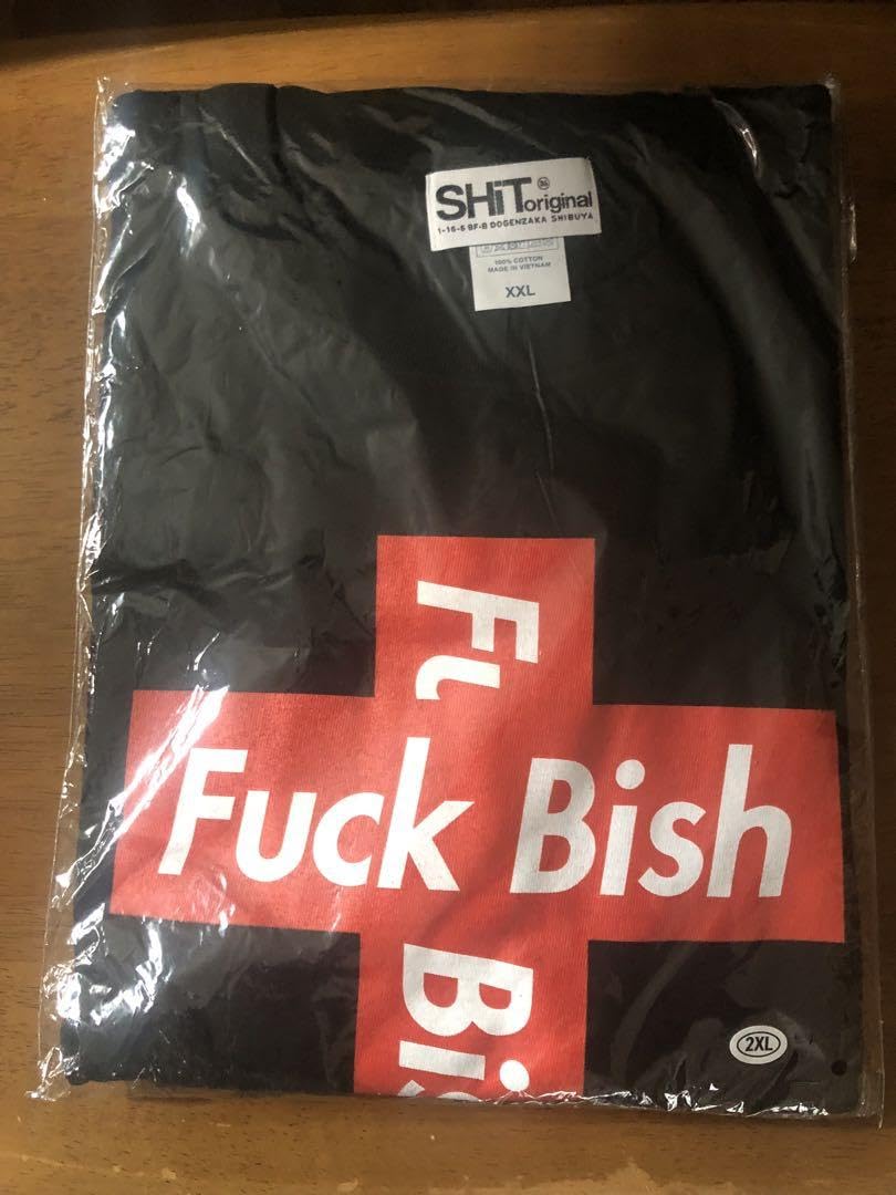 Amazon.co.jp: Fuck Bish クロスTシャツ XXLサイズ EZJCJQQQ