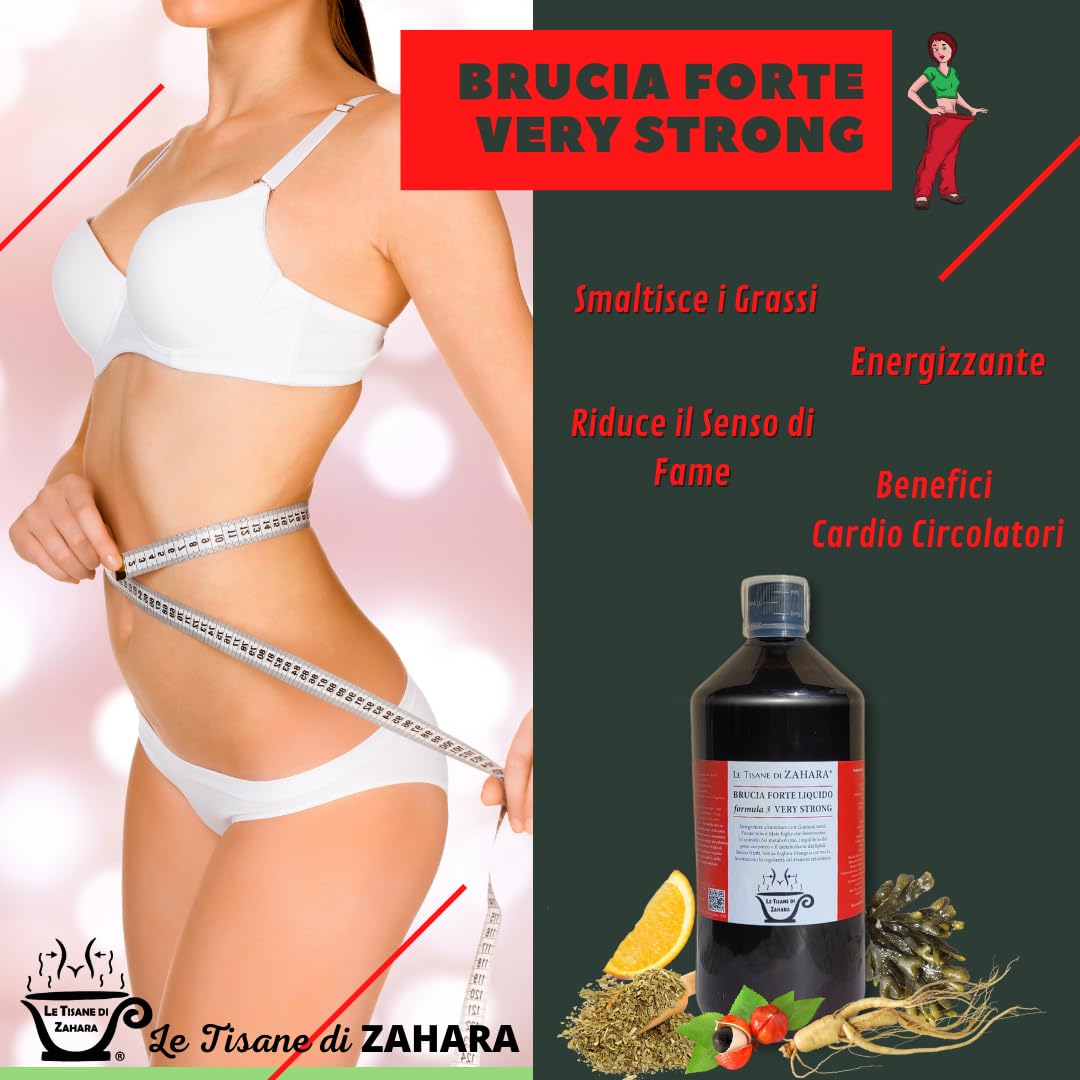 Miscela Forte e Notte Liquido Very Strong, Kit Duo con Tè Verde, Caffè Verde e Garcinia, Migliora la Funzione Digestiva, Aiuta il Drenaggio dei Liquidi, Routine per Giorno e Sera