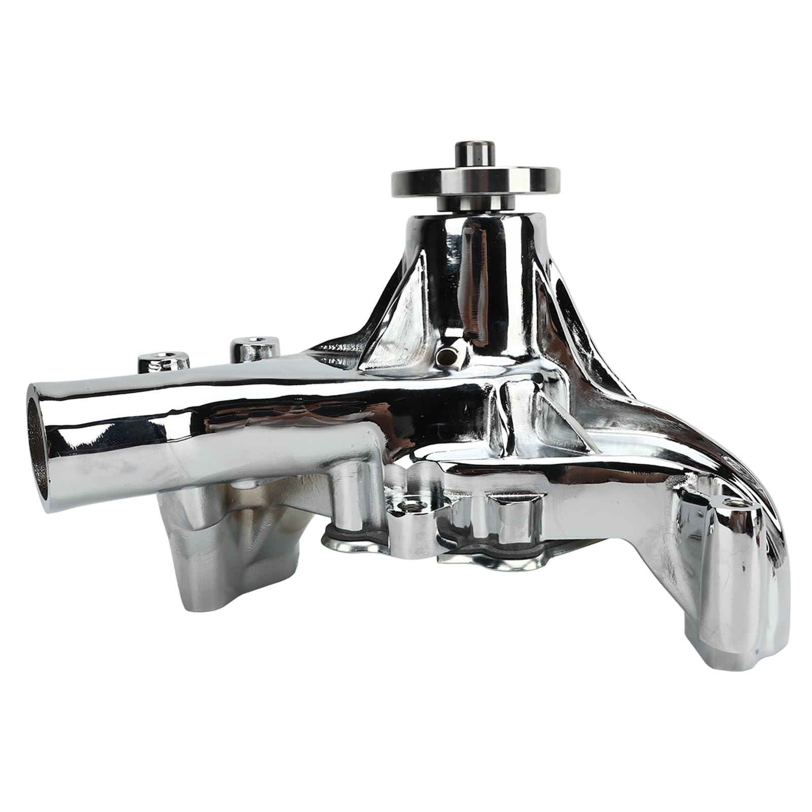 Długa Pompa Wodna Wydajna Aluminiowa Pompa Wodna o Dużej Pojemności do Silników Chevy SB 283 327 350 383 400 V8, Trwały Zestaw Pompy Wodnej do Samochodów Ciężarowych Samochodowego Układu