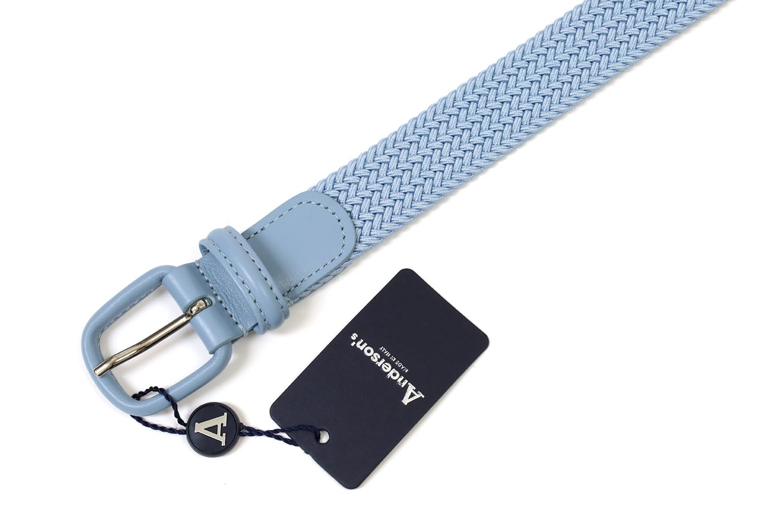 専用☆ Anderson's/アンダーソンズ 革巻きバックルラバーメッシュベルト Amazon | [Anderson's] アンダーソンズ ラバーメッシュベルト 革
