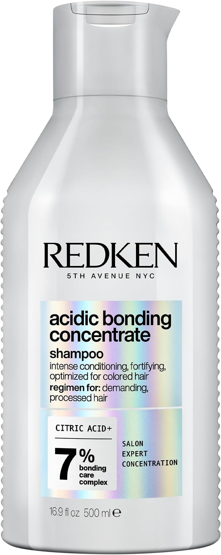 Acidic Bonding Concentrate Shampoo For Damaged Hair Repair - Strengthens and Repairs Weak and Brittle Hair, Sulfate-Free, With Citric Acid