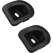 1 Pair Door Panel Trim Lock Knob Grommet for Ford for Mustang 2006-2014 7R3Z-63220A51-AC 7R3Z-63220A50-AC Front Driver and Passenger Side Black Auto Accessories