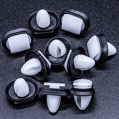 Rexka 10pcs Back Door Trim Moulding Clip Compatible with RAM Chrysler 68093998AA Dodge Ram Promaster 2014 - On 68093998-AA