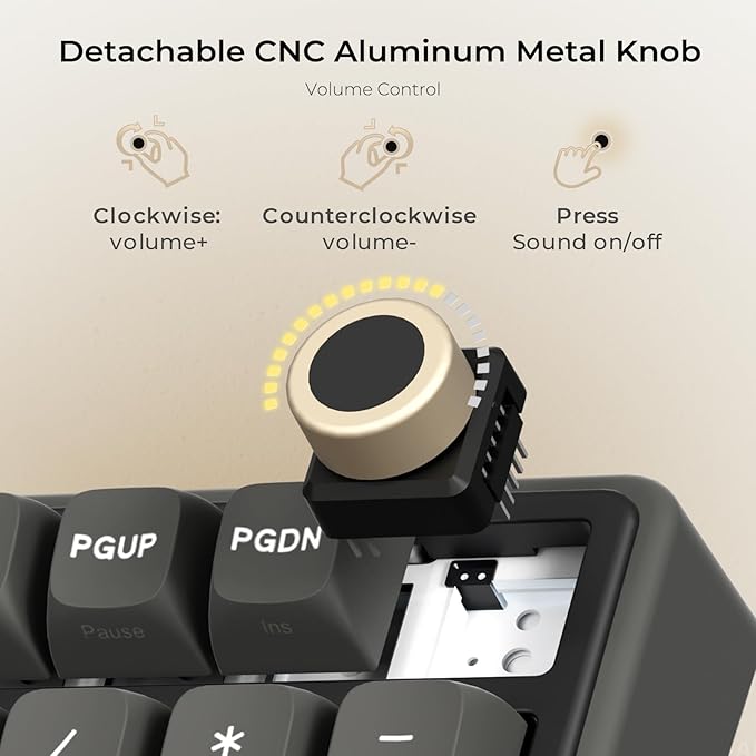 Teclado Mecánico Gamer RK ROYAL KLUDGE R98 Pro 96% RGB USB-C miniatura 3