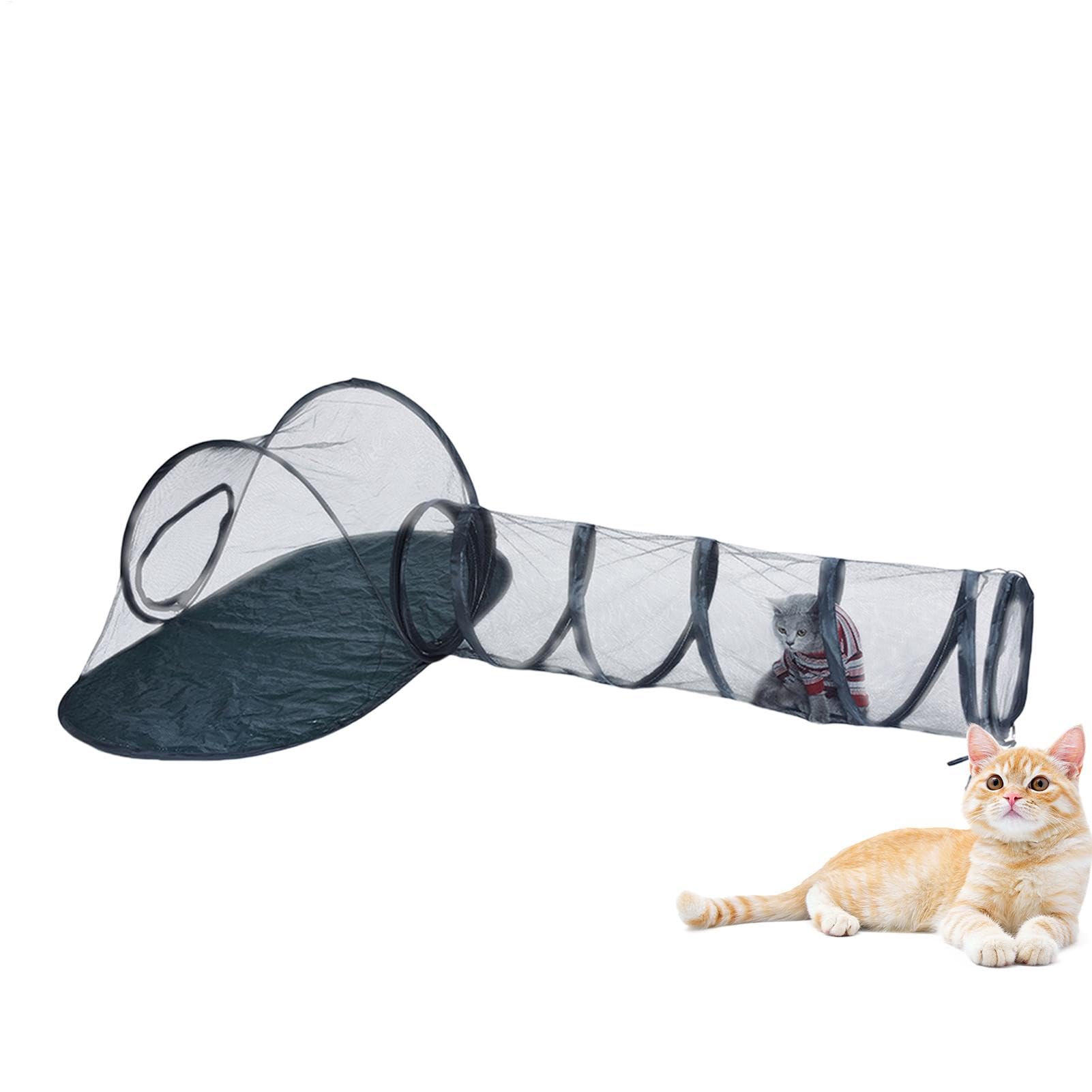 Breathable Pet Playpen for Cats, Plegable Outdoor Cat Enclosure, Portable Dog Tent, Travel Friendly Kitten Crate, Ideal para camping, aventuras y mascotas