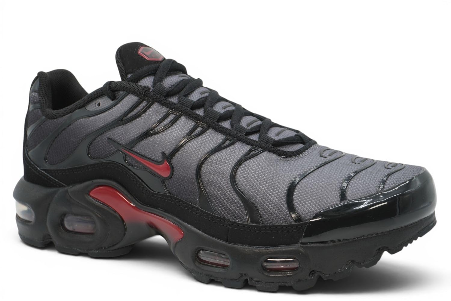 NIKE Air MAX Plus TN Black Team Crimson
