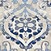 Home Dynamix Melrose Audrey Area Rug, 5x7, Ivory/Blue