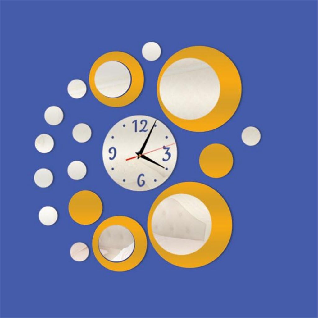 Kaxima Mirror clock threedimensional wall decorations