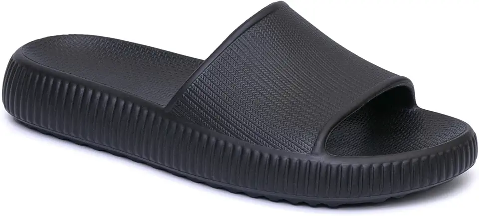 Chinelo Nuvem Feminino Ortopedico Ergonometrico Slide Preto 33/34, 35/36, 37/38, 39/40, 41/42, 43/44