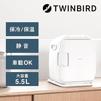 Amazon | ツインバード 燕三条 2電源式コンパクト電子保冷保温ボックス Amazon | ツインバード 燕三条 2電源式コンパクト電子保冷保温ボックス