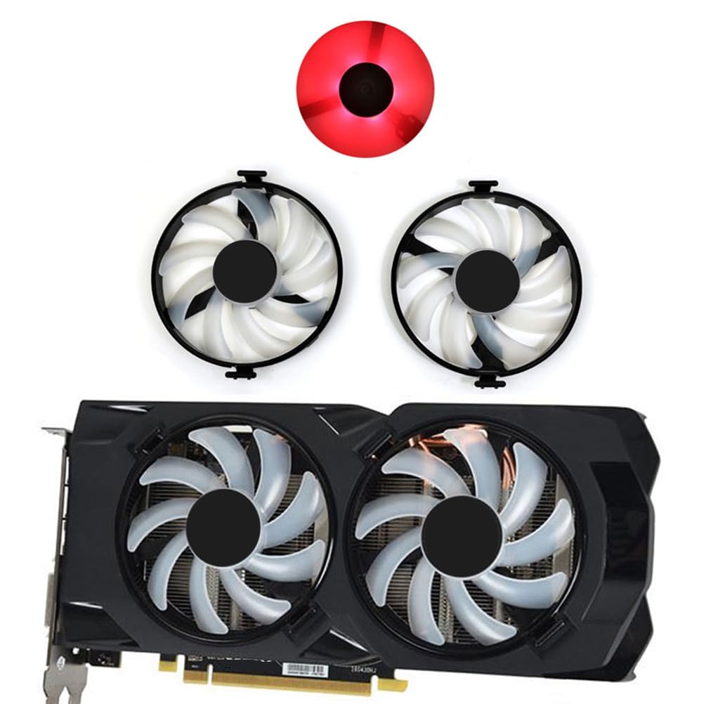 Amazon.com: FDC10U12S9-C 93mm 12V 0.45A 4 Pin Red LED Graphics 
