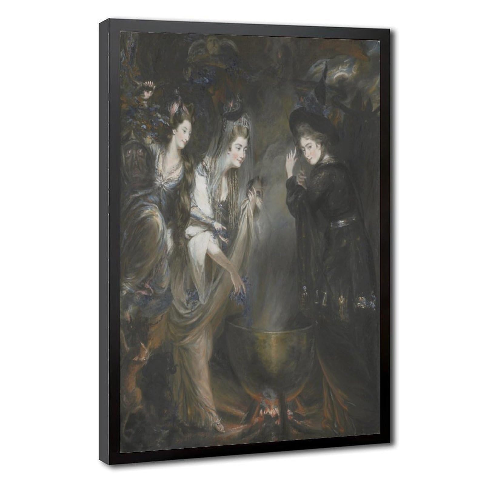 Impression sur toile Macbeth Les trois sorcières décoration murale - 8
